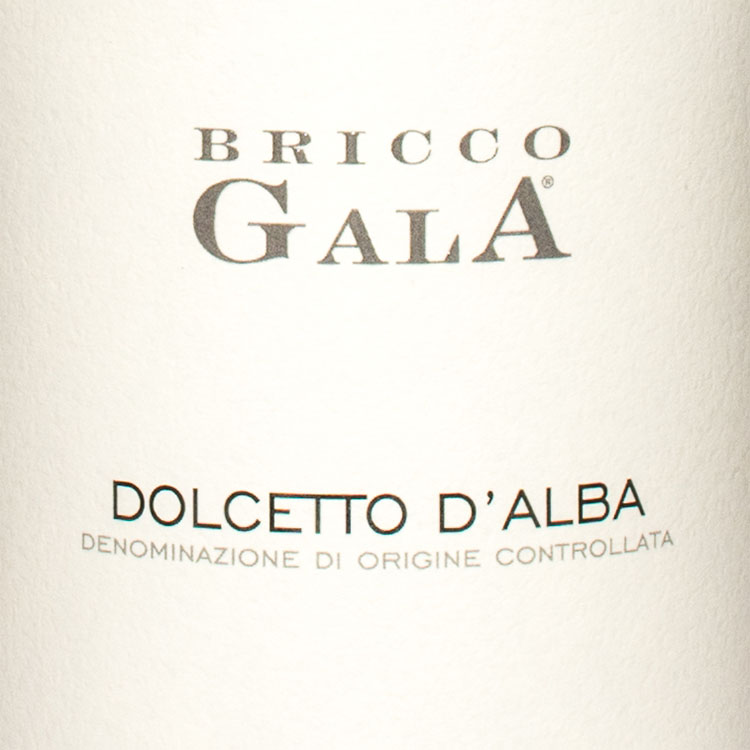 Bricco Gala - Dolcetto d'Alba D.O.C. wine label