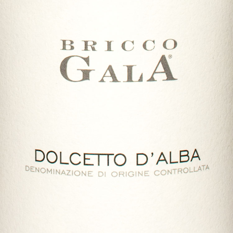 Etichetta Bricco Gala - Dolcetto d'Alba D.O.C.