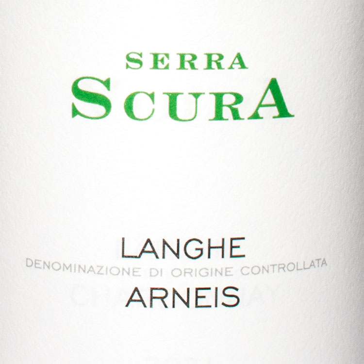 Etichetta Serra Scura - Langhe D.O.C. Arneis