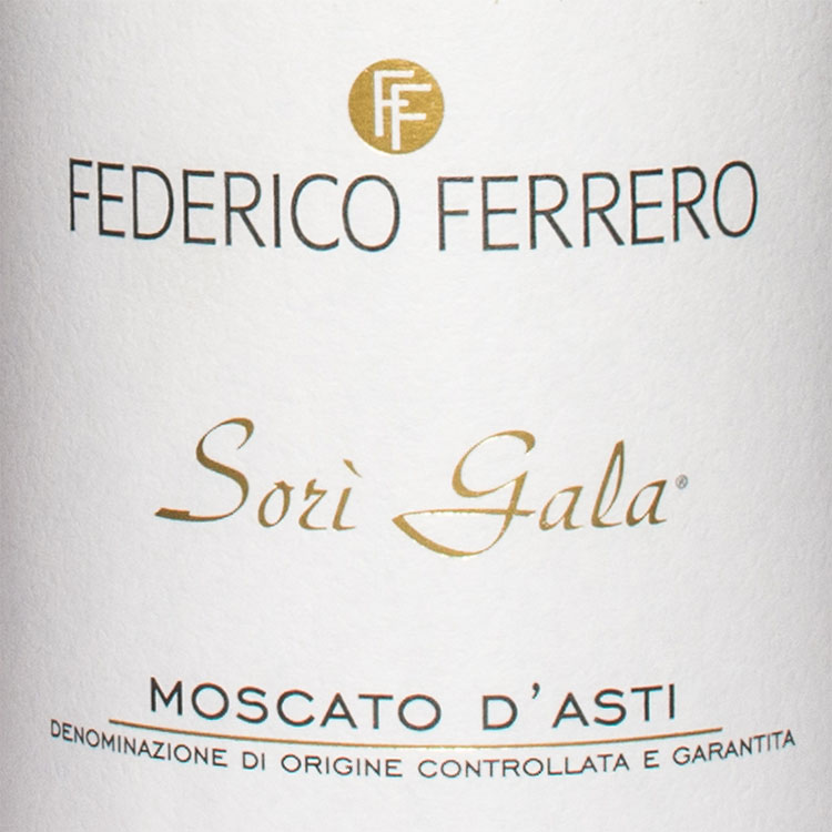 Etichetta Sorì Gala - Moscato d'Asti D.O.C.G.